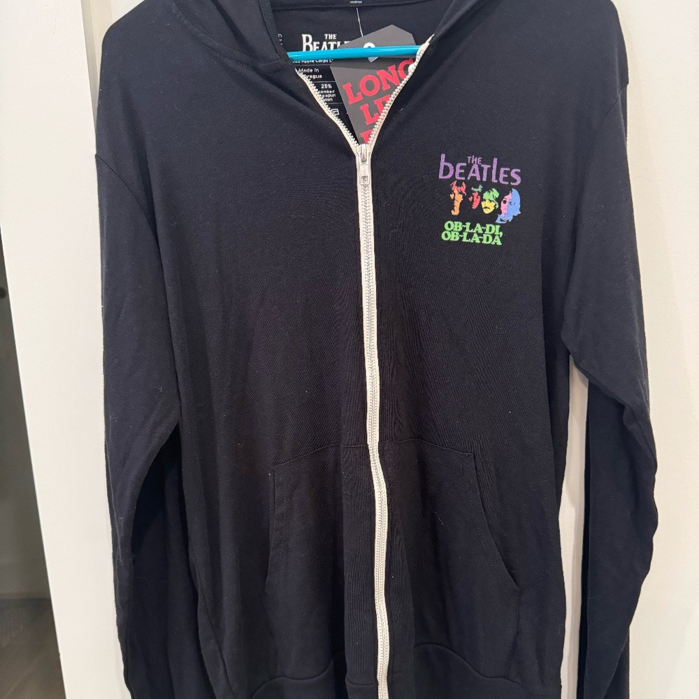 Beatles zip-up jacket